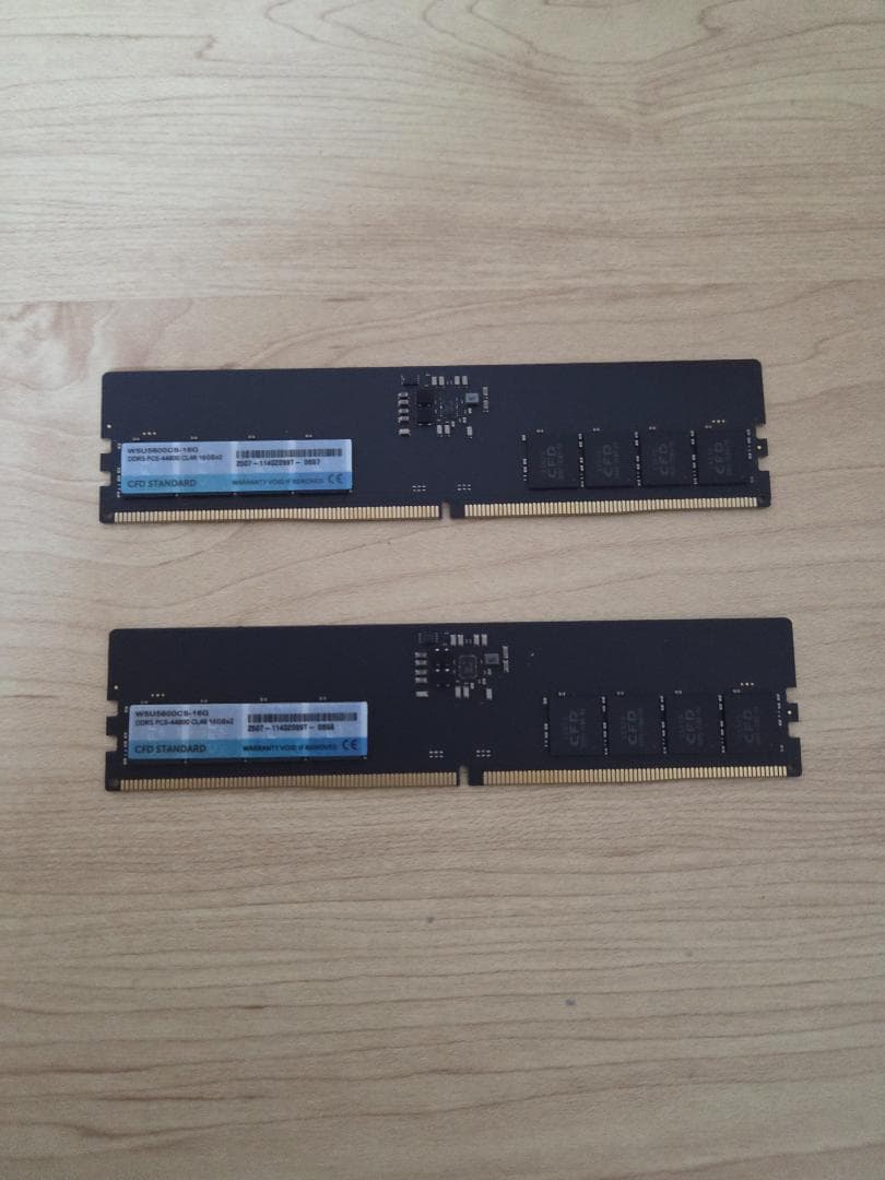 CFD DDR5-5600 16GB×2(32GB)W5U5600CS-16G
