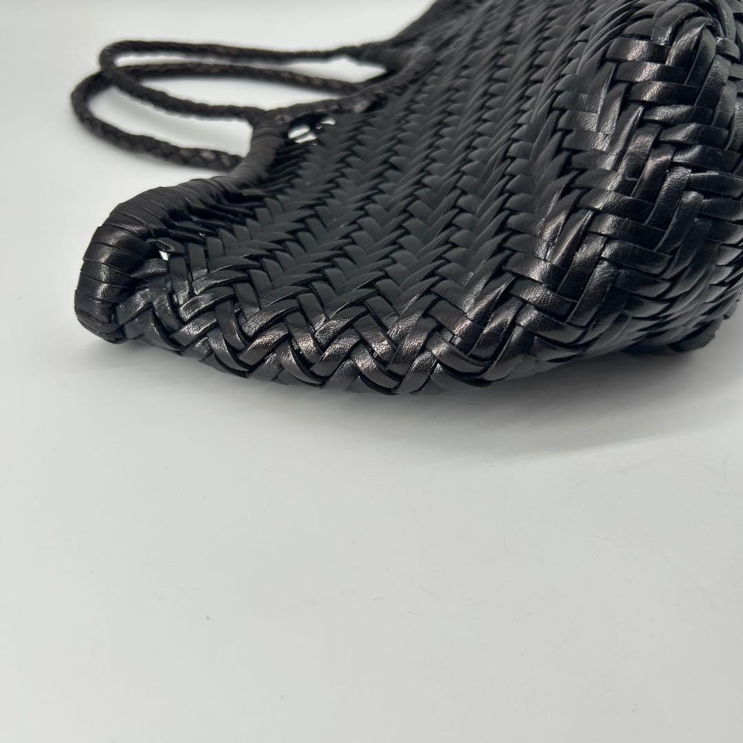 未使用級✨Dragon CHRISTOPHER レザー 編み込み トートバッグ