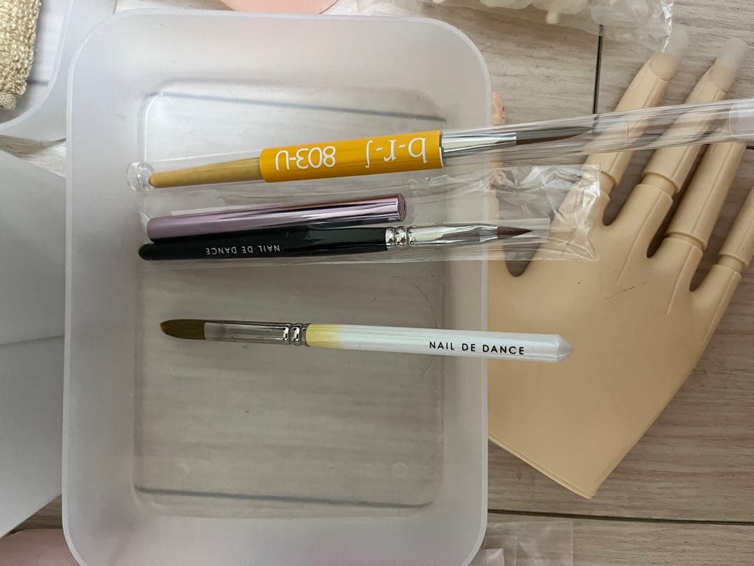 (ma*)ネイリスト検定用品セット 練習用手付き