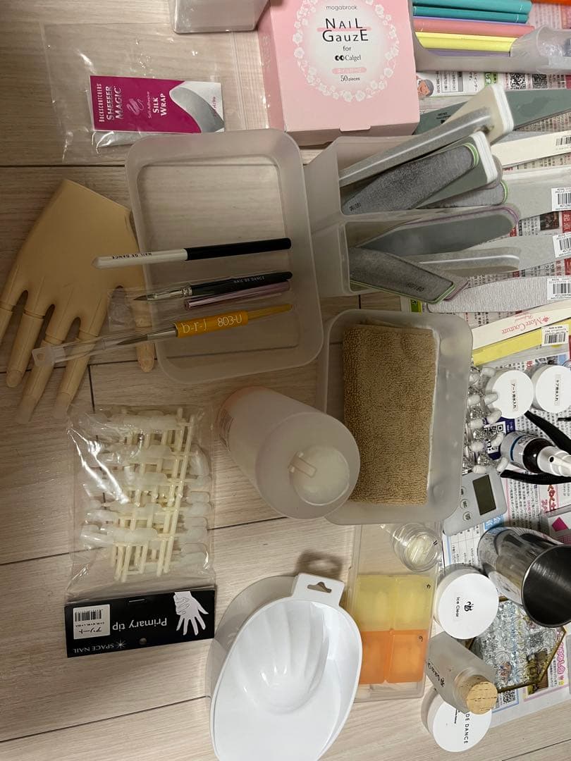 (ma*)ネイリスト検定用品セット 練習用手付き