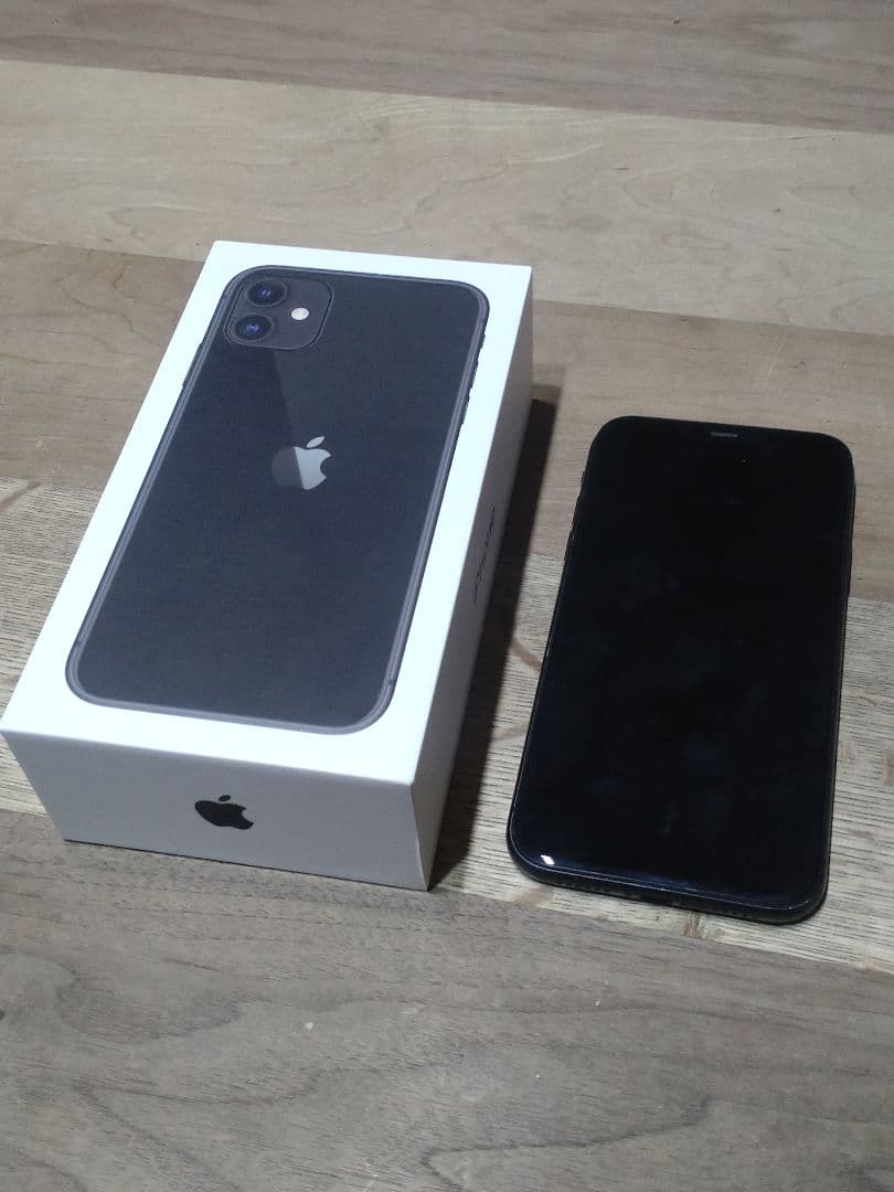 iPhone11/128G/ブラック/SIMフリー/ジャンク/新品バッテリー