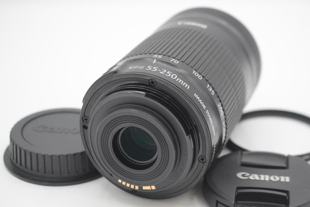 極上品◆Canon EF-S 55-250mm F4-5.6 IS STM◆48