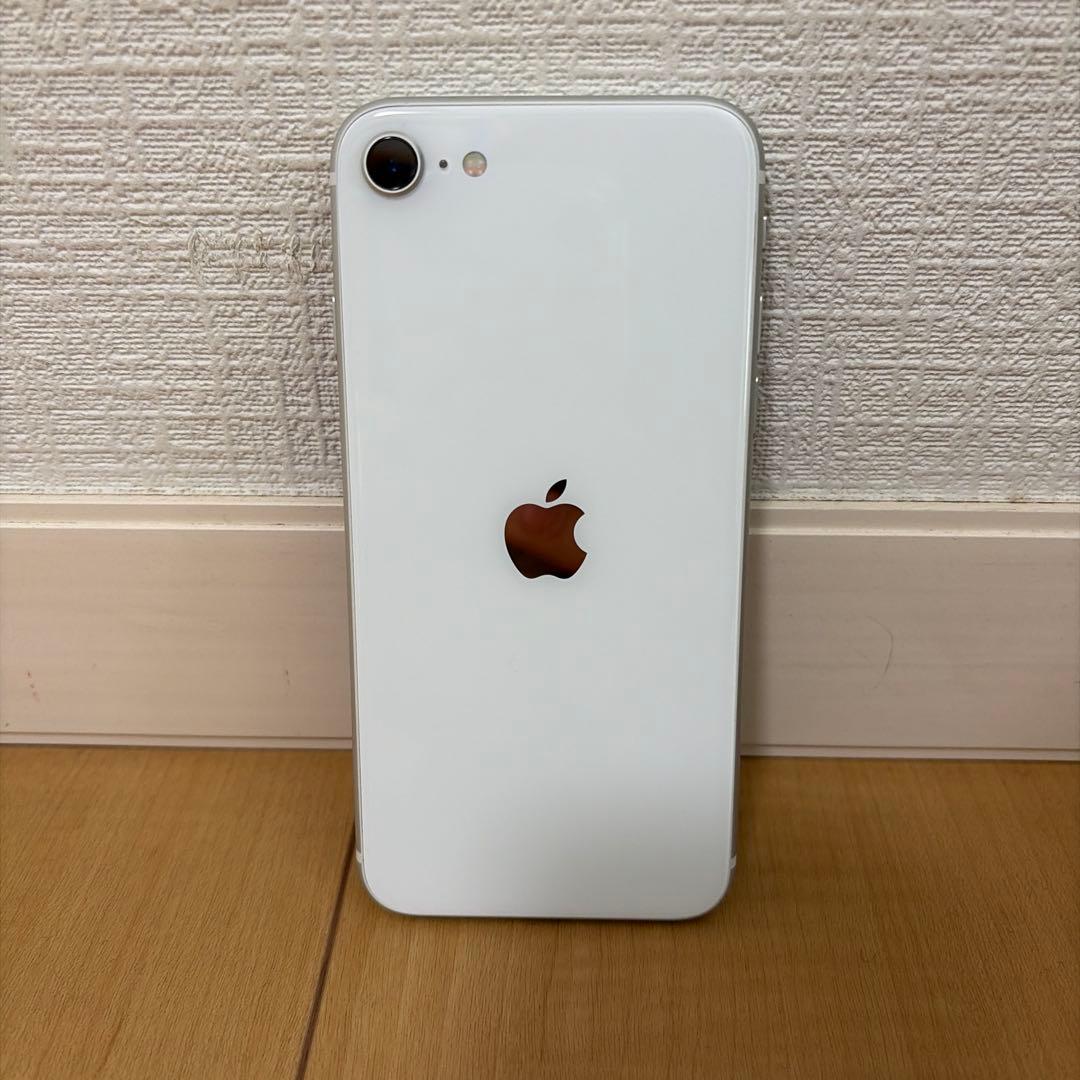 【美品】Apple iPhone SE 第2世代 64GB SIMフリー　白