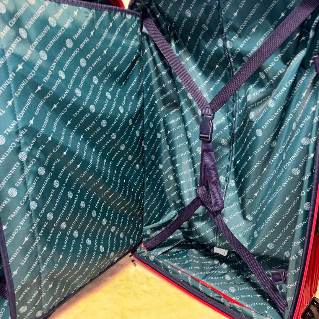 トランスコンチネンツ スーツケース 中型 65-75L 1週間以上用