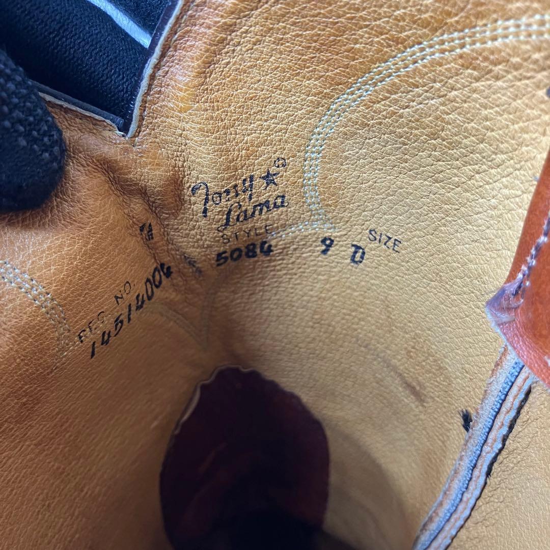 TONY LAMA✨トニーラマ ウエスタンブーツ 本革 レザー 刺繍 27cm