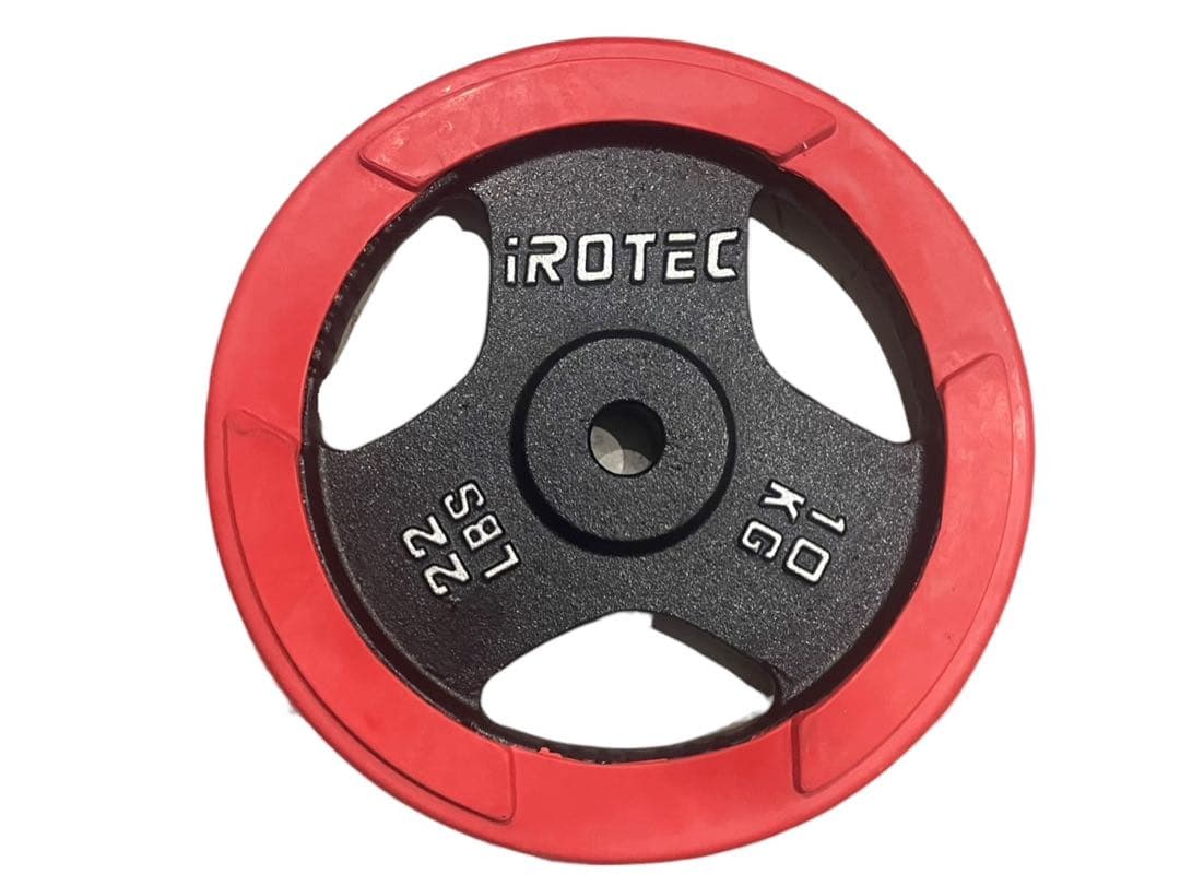 ○【美品】IROTEC アイロテック ラバープレート 10kg 2枚