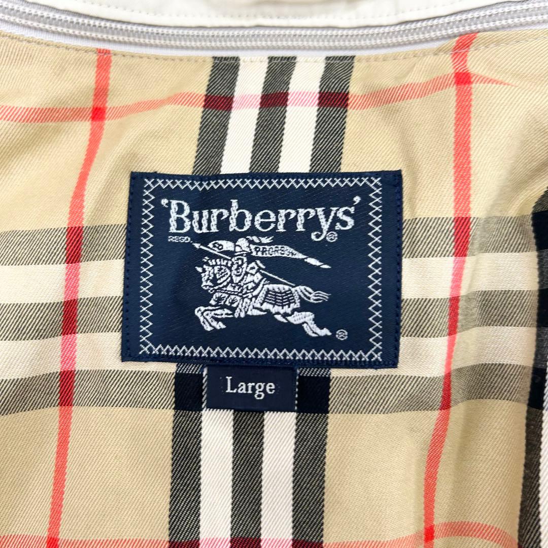 Burberry フード付ダウンライナーコート ノバチェック メンズＬ　ベージュ
