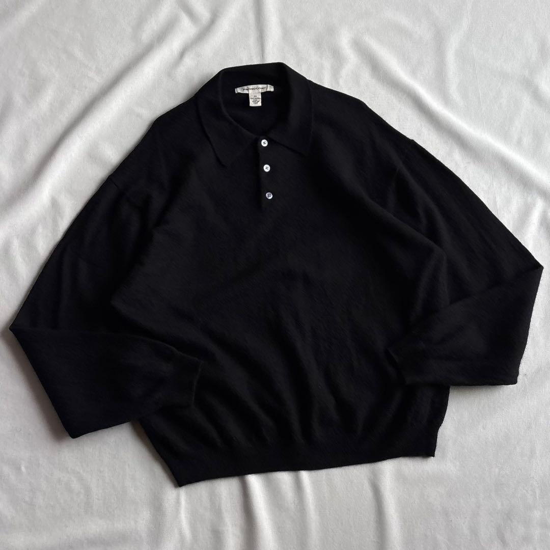トップス 90s PRONTO UOMO merino wool knit polo