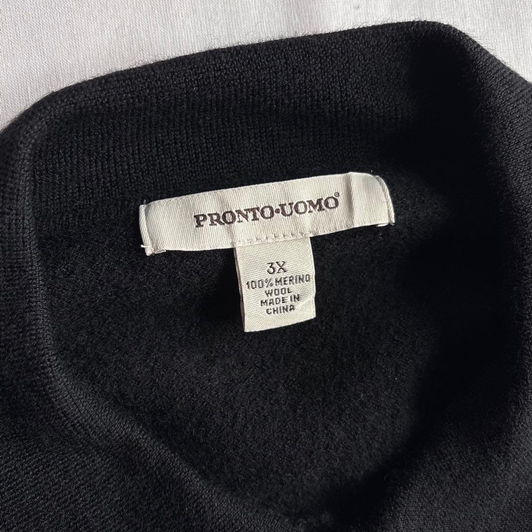 トップス 90s PRONTO UOMO merino wool knit polo