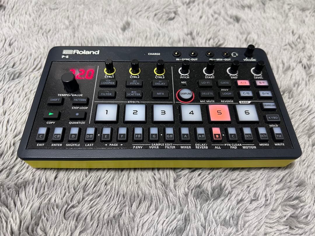 DJ機材 Roland AIRA Compact P-6 CREATIVE SAMPLER
