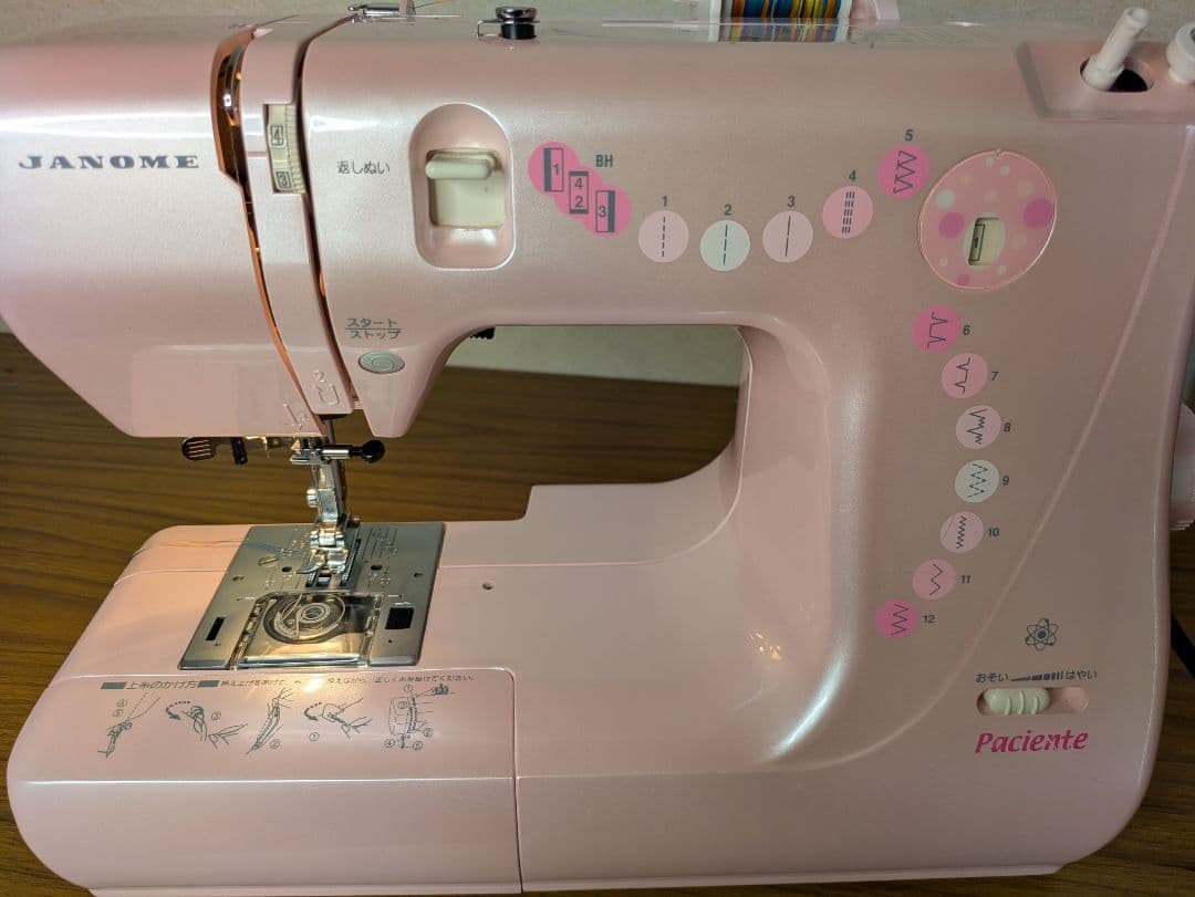 ☆美品☆ジャノメ 660型 電子強化モデル☆コンパクトミシン☆分解整備調整済み☆