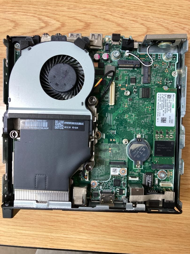 ミニPC #Q HP EliteDesk800G4DM 35W i7 16G SSD256