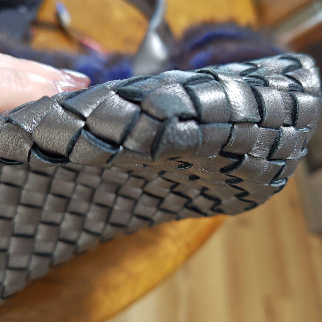 FALORNI ミンクファー付きハンドバッグ　イタリア製　数回使用