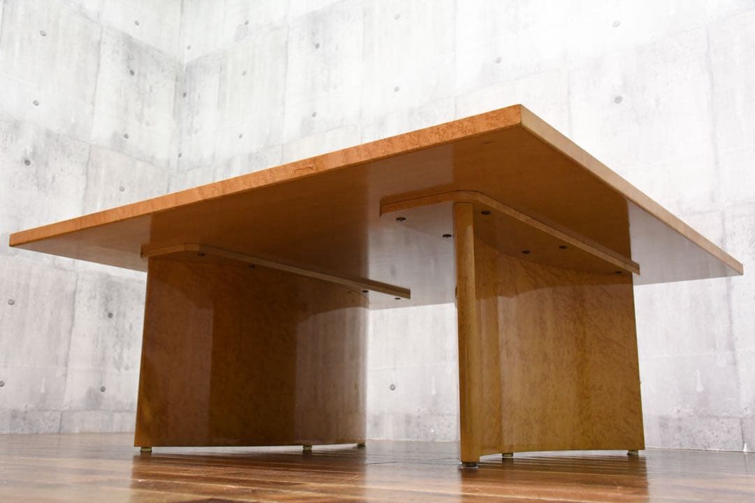 DAI32 IDC大塚家具 スプレンダー センターテーブル バーズアイメープル