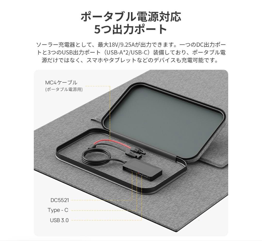 AFERITY 200W ソーラーパネル　新品未使用ジャンク品