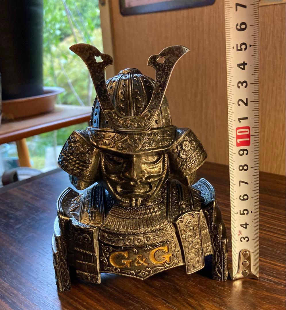 ニッカ 戦国 武将 鎧 兜 アンティーク 甲冑 昭和 レトロ ヴィンテージ 置物