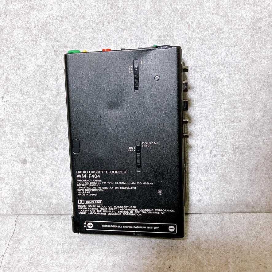 SONY WM-F404 カセットウォークマン WALKMAN ジャンク