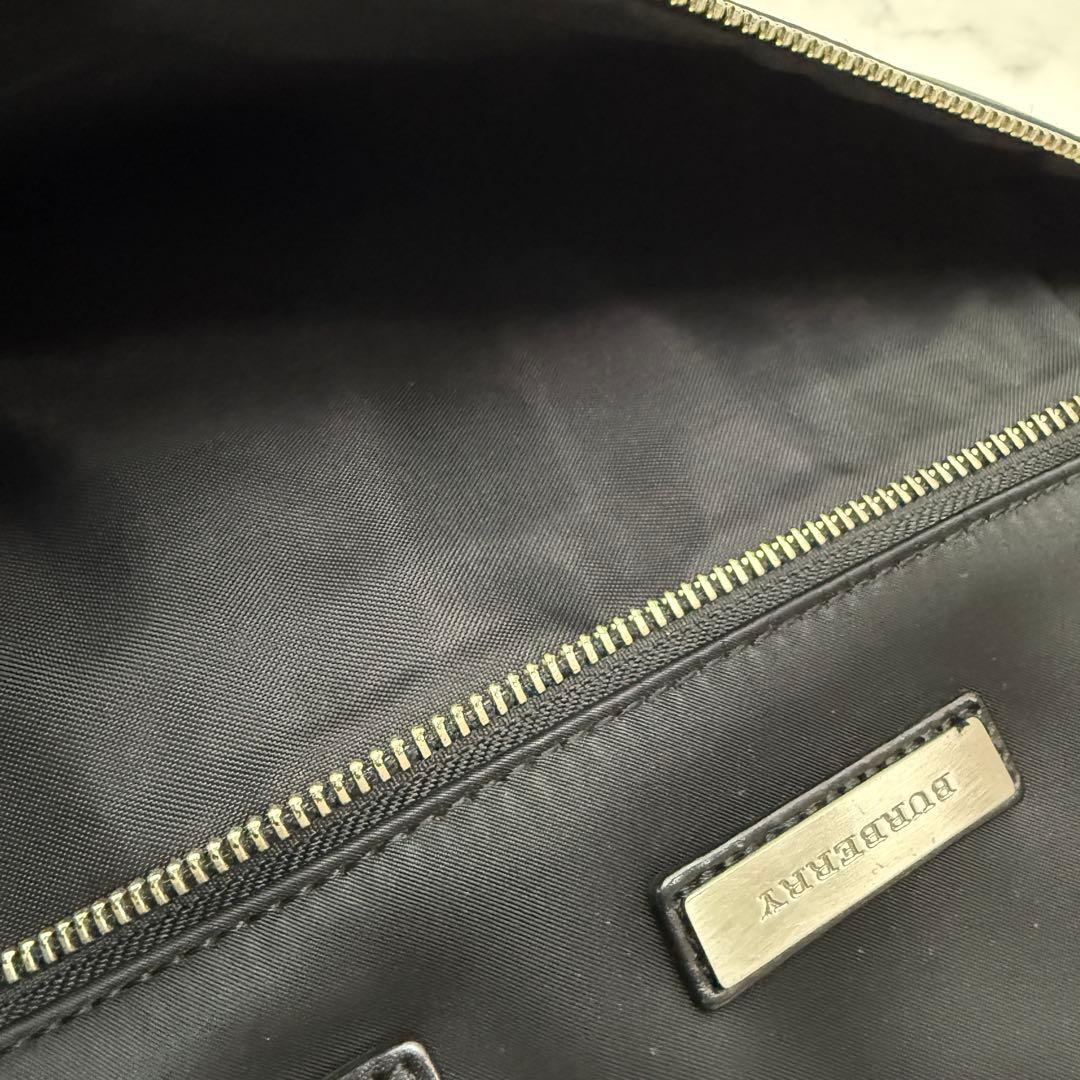 ☆極美品☆ BURBERRY ビジネスバッグ　ブラック　2way ノバチェック