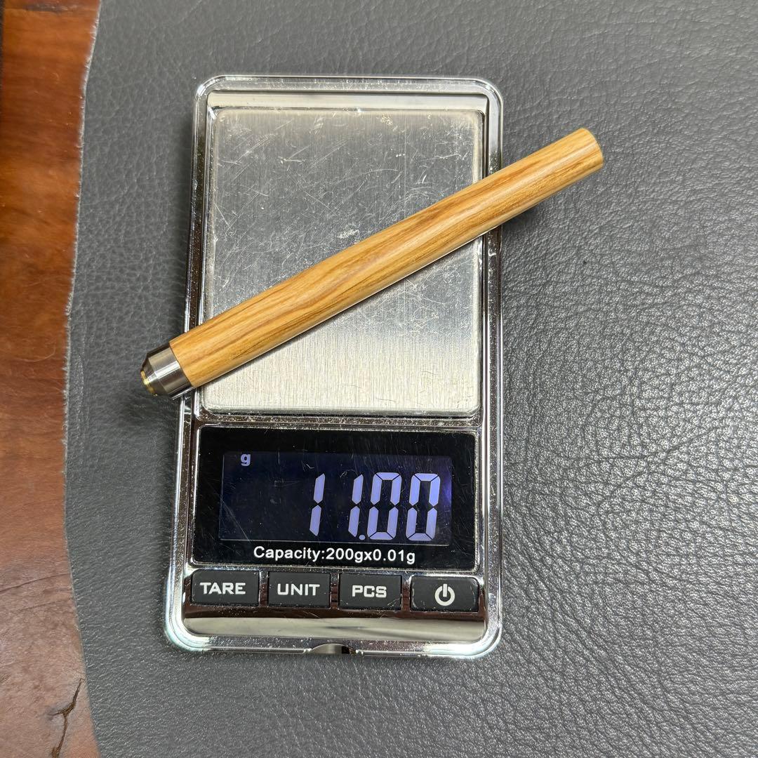 ◉どるふぃん　137オリーブウッド　PG-5用カスタム木軸　低重心R