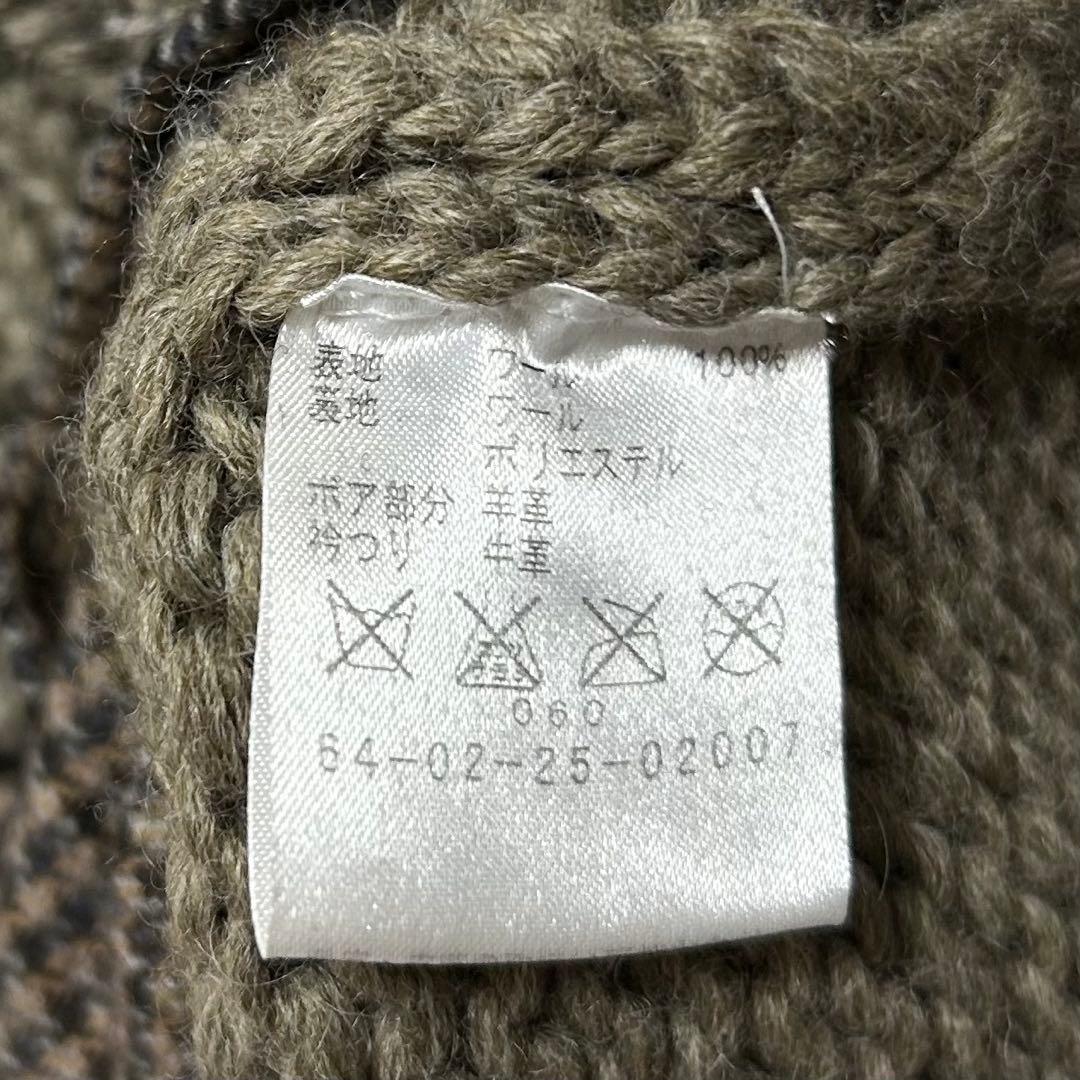 Roberto Collina イタリア製 ウール フィッシャーマン ニット