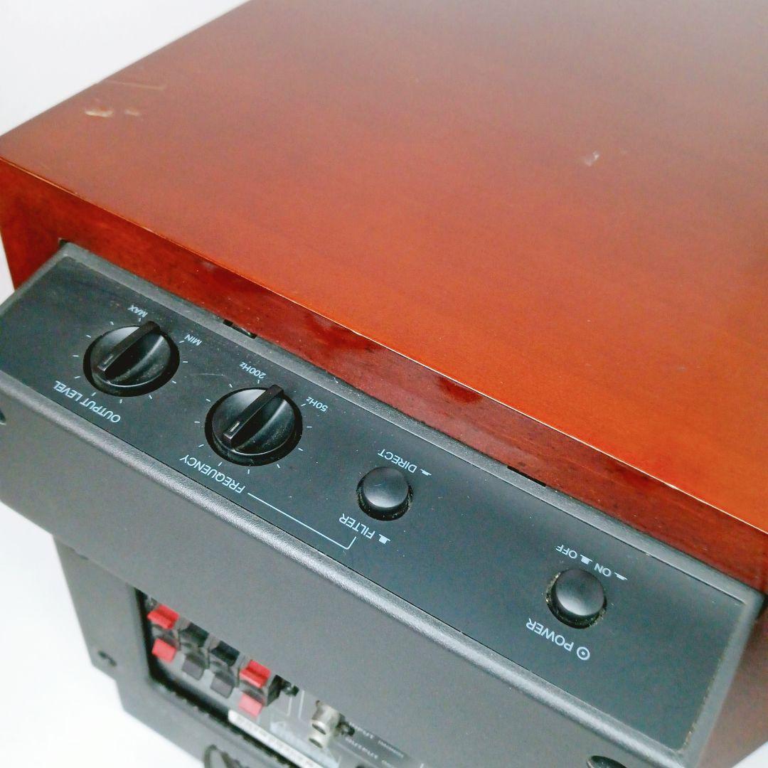 動作品 ONKYO オンキョー アンプ内蔵サブウーハーシステム SL-A250