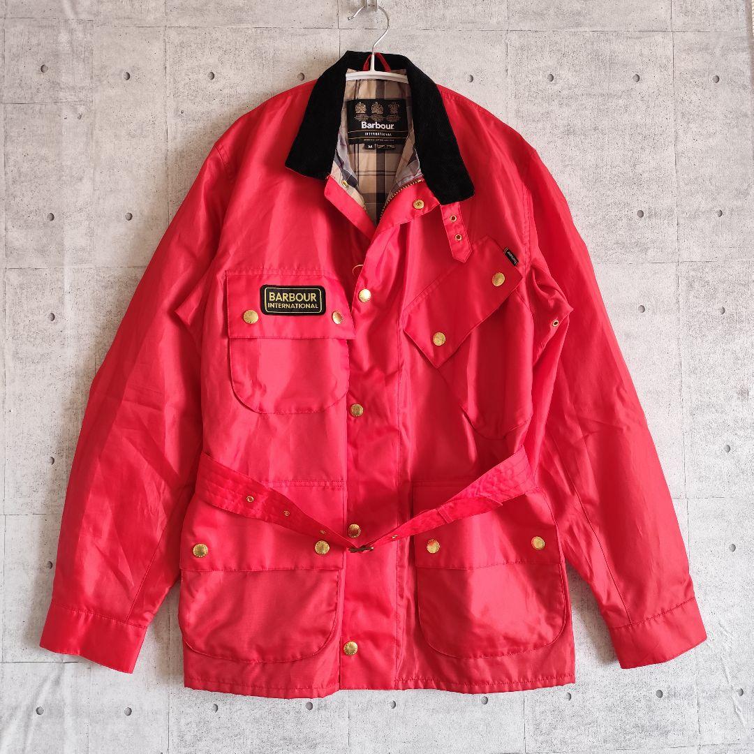 バブアー インターナショナル ナイロンジャケット メンズ Mサイズ