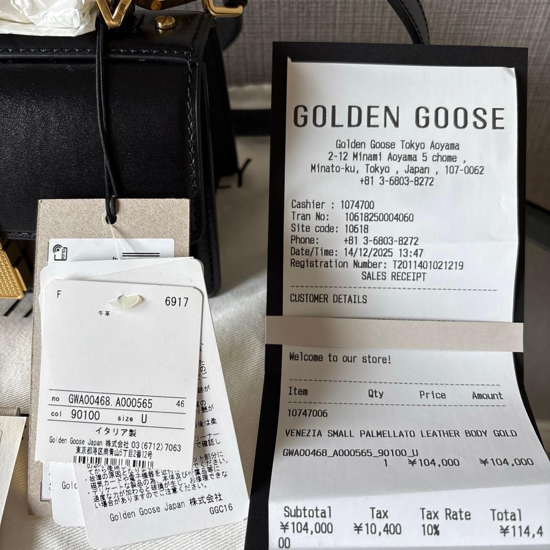 新品タグ付き GOLDEN  VENEZIA SMALL B