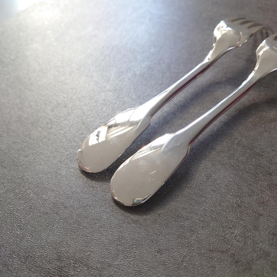 美品 クリストフル クリュニー デザートフォーク 2点