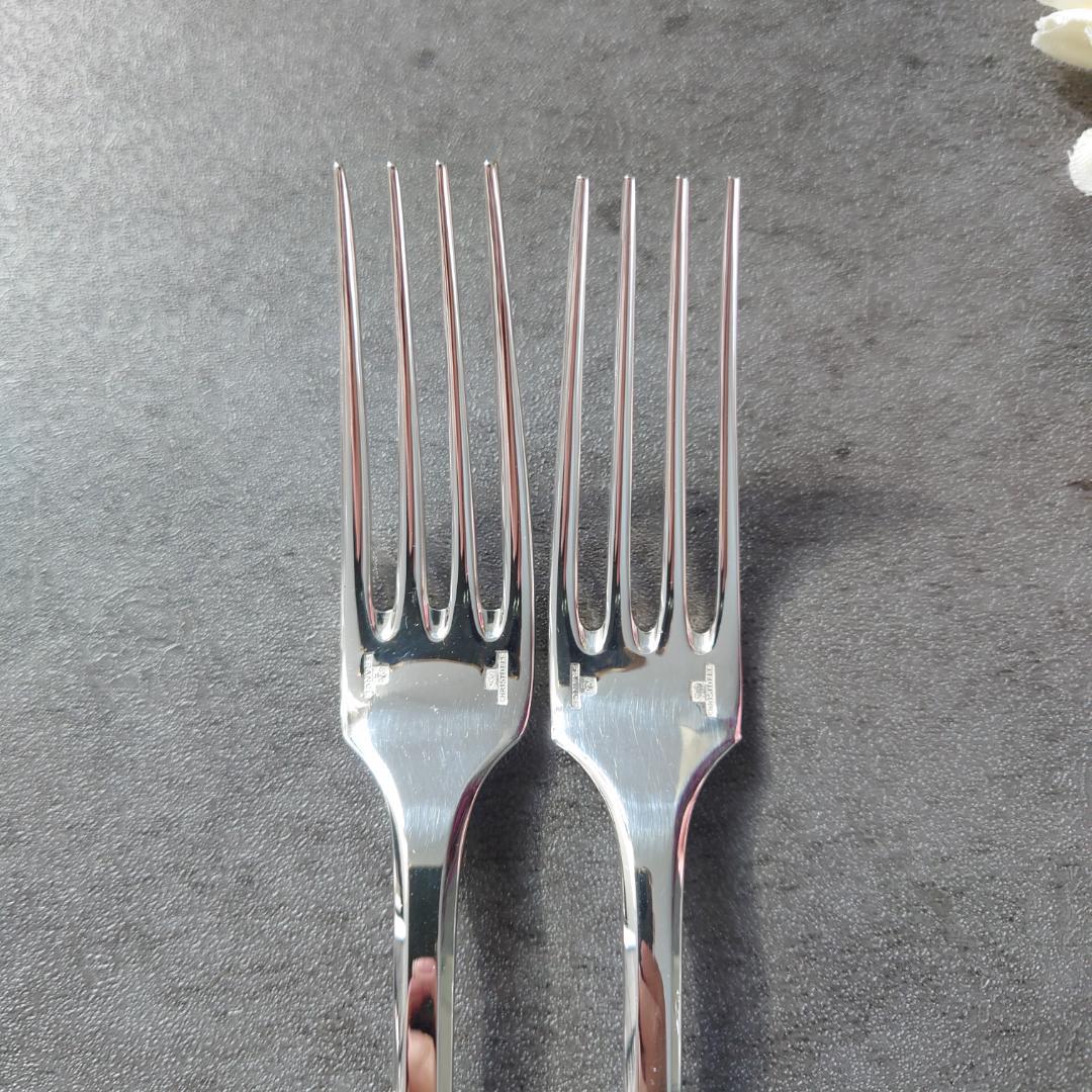 美品 クリストフル クリュニー デザートフォーク 2点