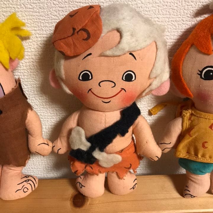 フリントストーン ドール4体セット  難あり！