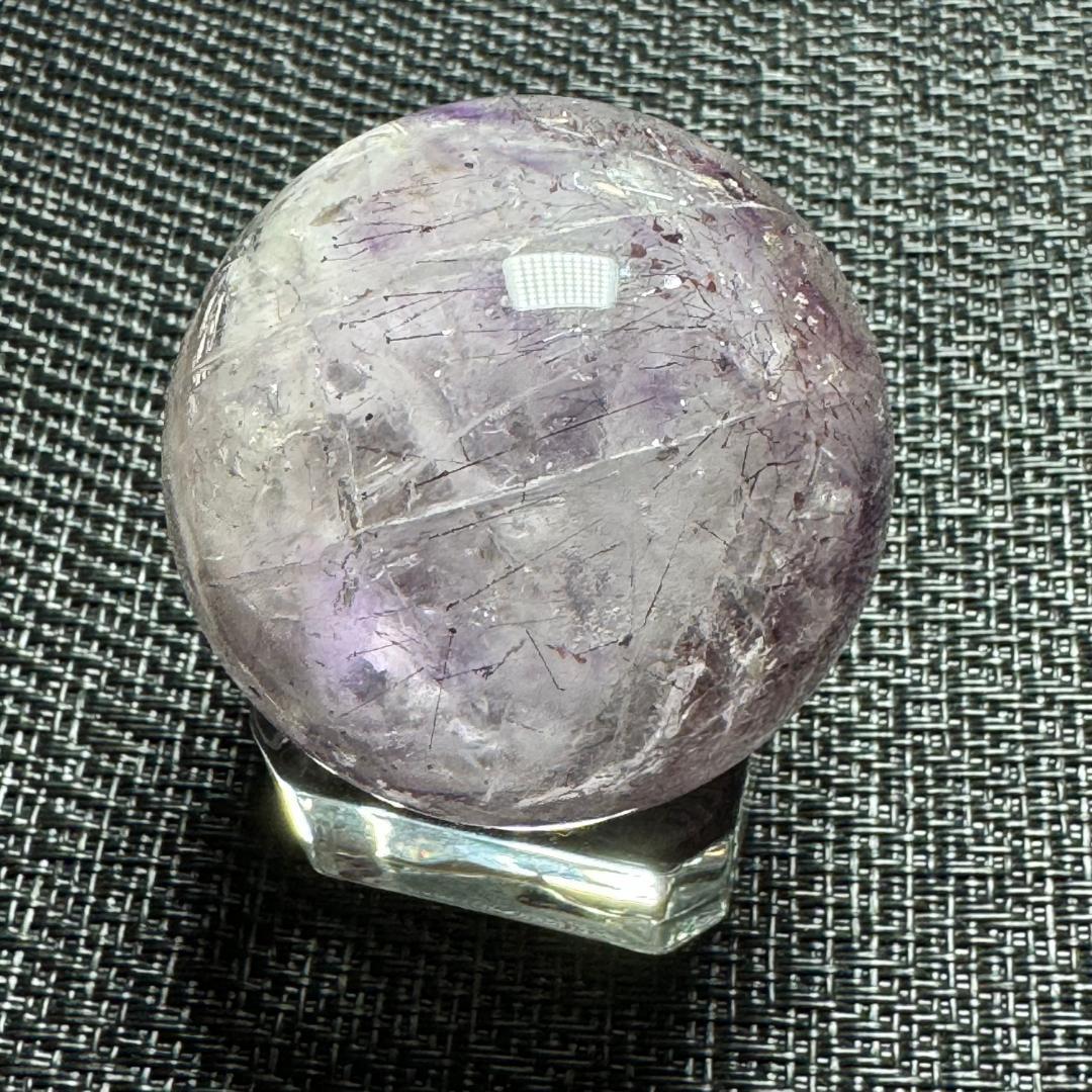 奇跡の水入り丸玉46.5㎜　1点物◇スーパーセブン（セイクリッドセブン）◇