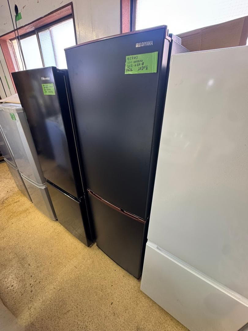 アイリスオーヤマ 冷凍冷蔵庫 IRIS OHYAMA 162L 2020年製