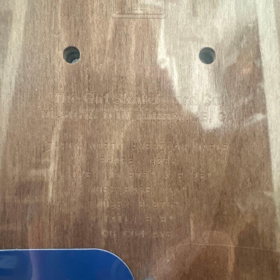 新品未使用！GIRLデッキ MIKE MO直筆サイン入り！