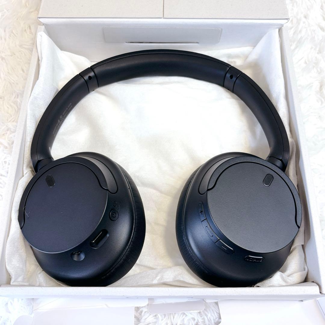 ✨極美品✨ ソニー WH-CH720N ワイヤレス ヘッドホン ブラック 黒