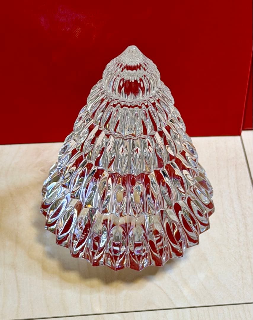 週末お値下げ【新品・未使用】バカラ クリスマスツリー エンチャンティング クリア