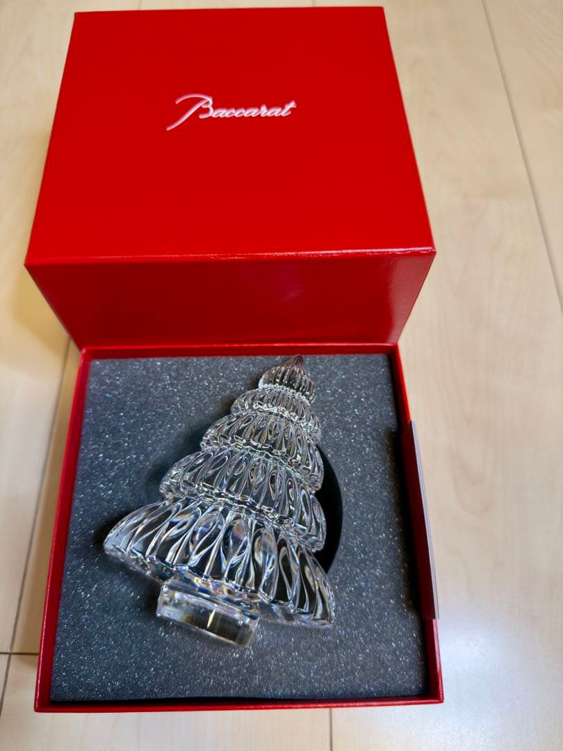 週末お値下げ【新品・未使用】バカラ クリスマスツリー エンチャンティング クリア