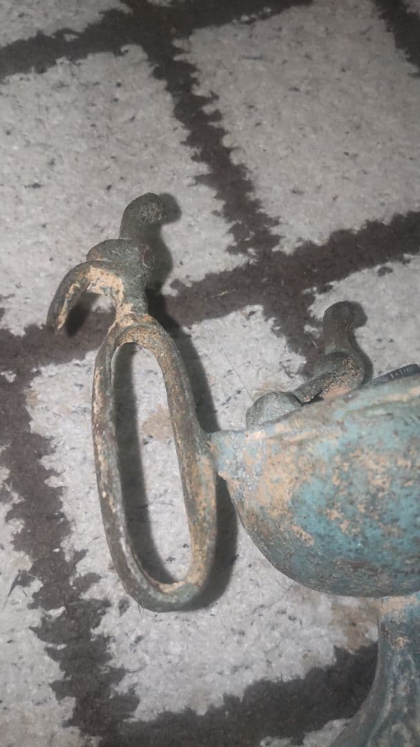 【博物館級】アンティーク 中世 イスラム ブロンズ オイルランプ