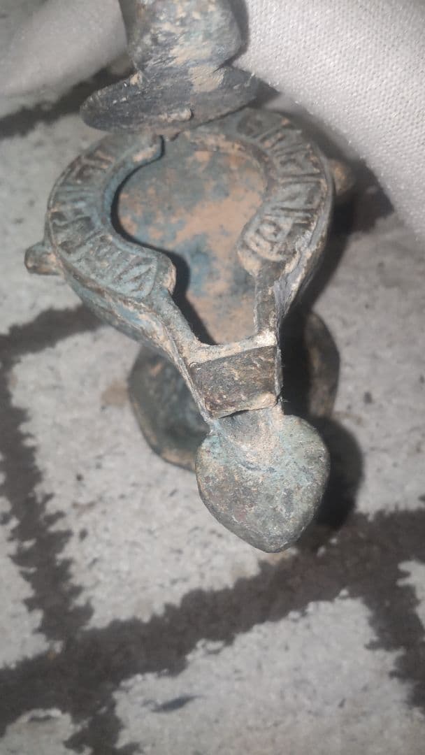 【博物館級】アンティーク 中世 イスラム ブロンズ オイルランプ