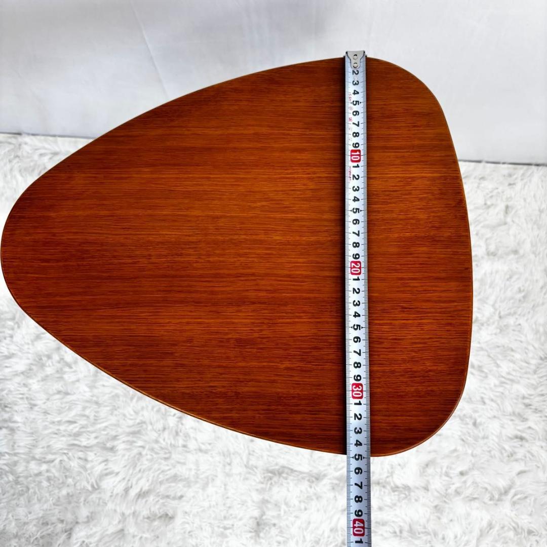 『極美品』POPOLU ポポル サイドテーブル 光製作所 北欧 天然木 オーク材