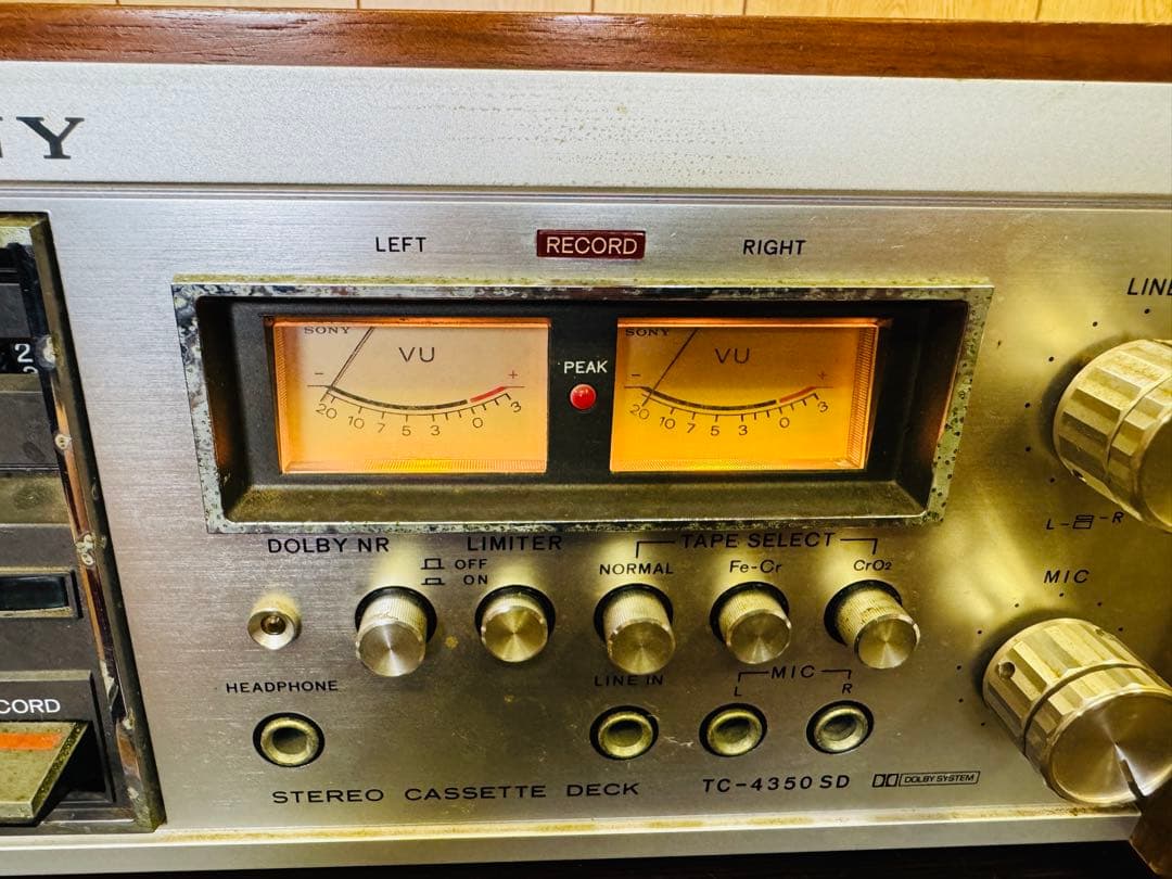 SONY TC-4350SD カセットデッキ ソニー