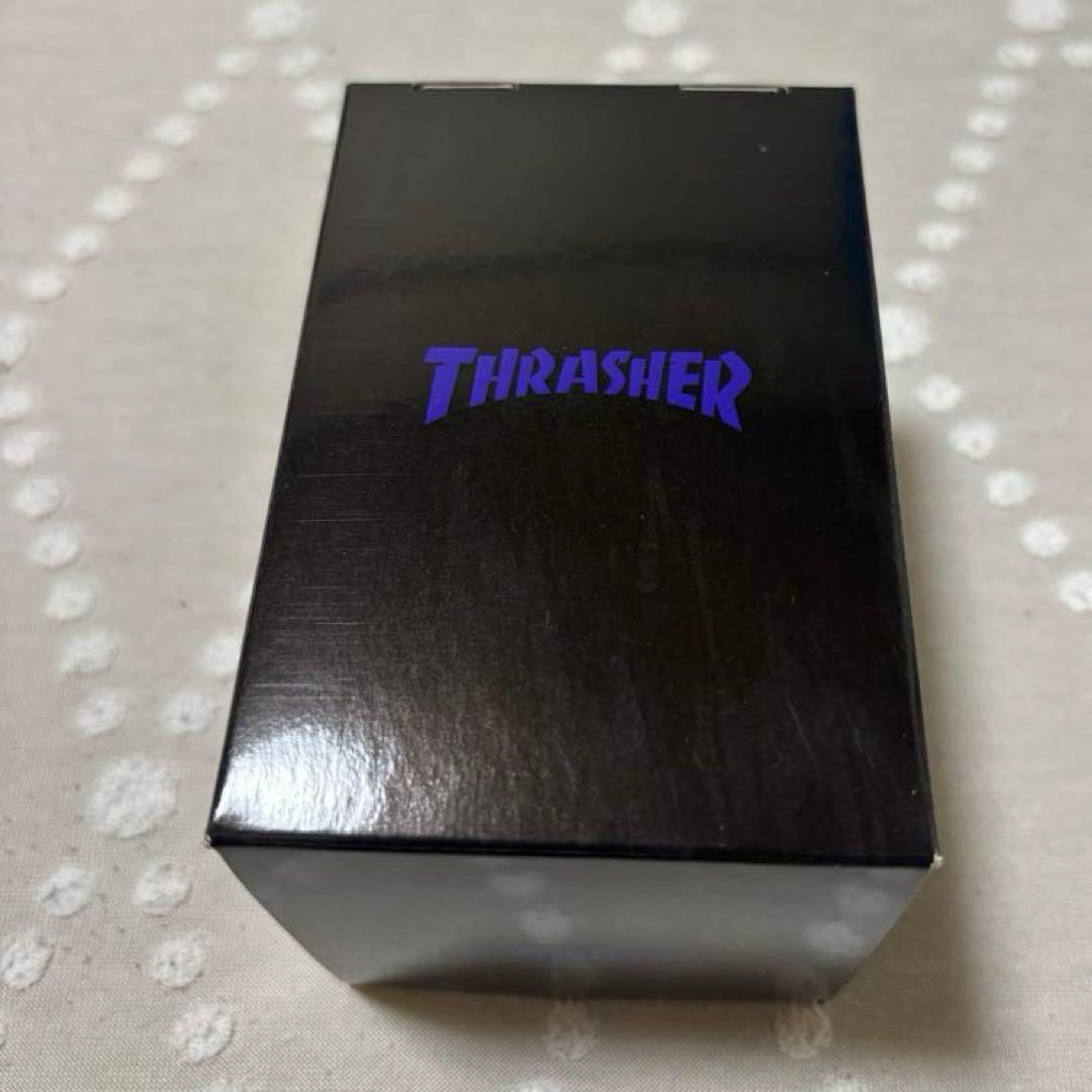 希少 G-SHOCK × THRASHER コラボ チェッカー柄 ブラック