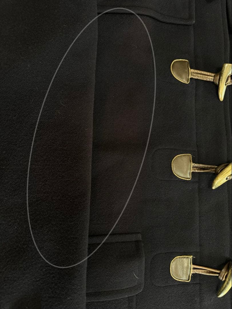 Burberry バーバリー ネイビー ダッフルコートメンズM