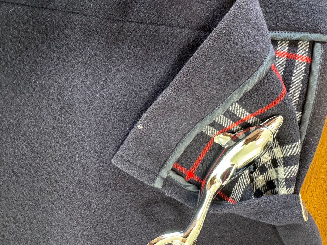 Burberry バーバリー ネイビー ダッフルコートメンズM