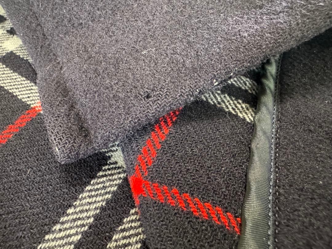 Burberry バーバリー ネイビー ダッフルコートメンズM