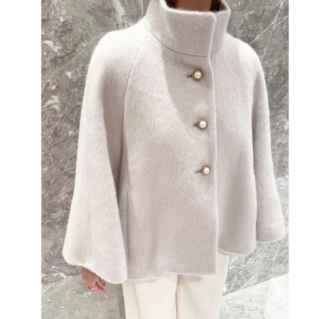 アルアバイル　ルルウィルビー アルパカシャギーショートコート