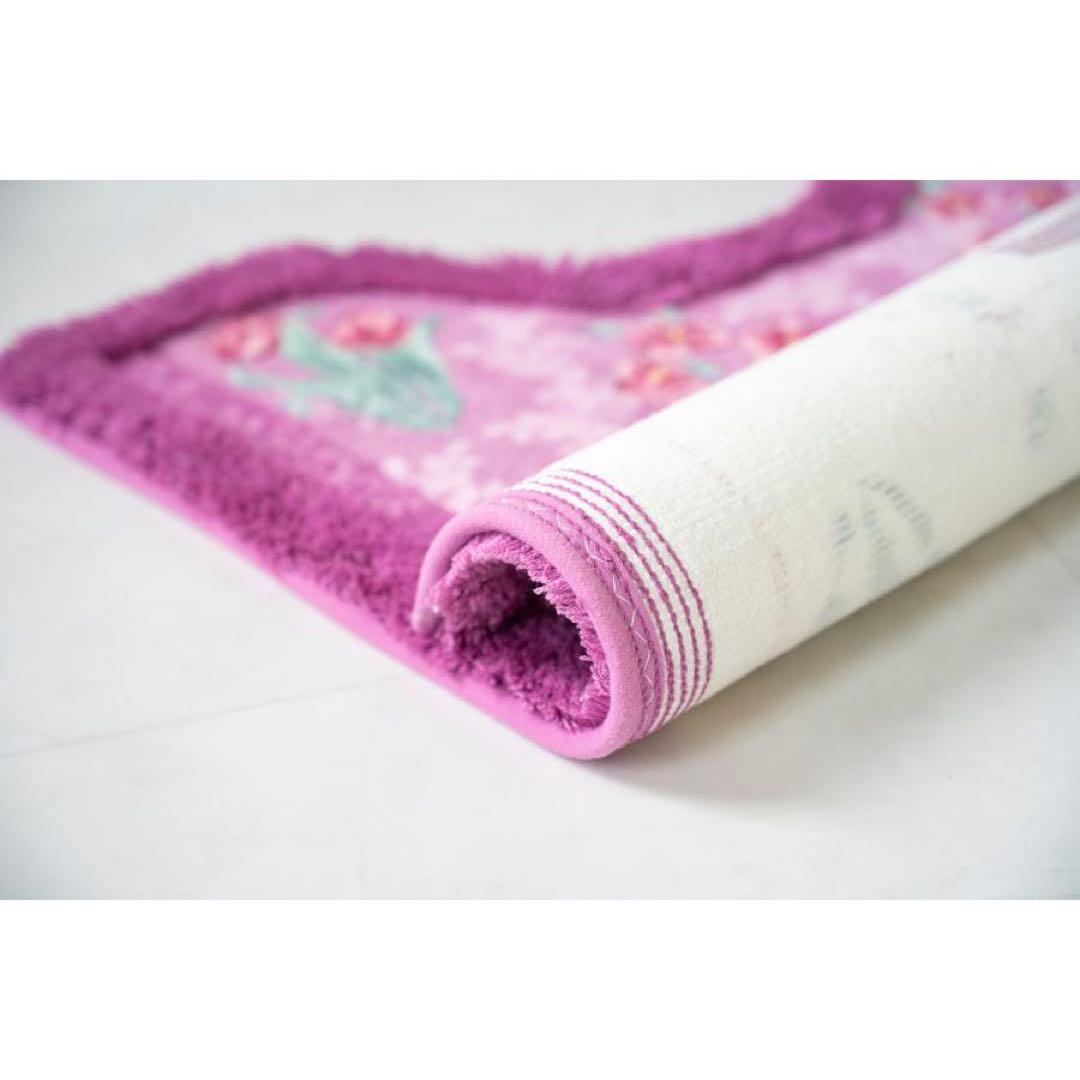 トイレマット 4点セット 日本製 オカ ロイヤルコレクション アーツ ピンク