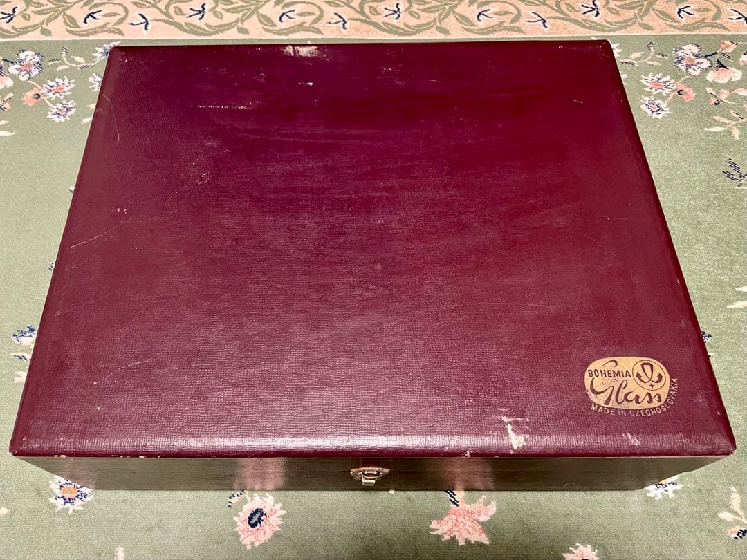 【未使用品】BOHEMIA Crystal デキャンタとグラス6個セット