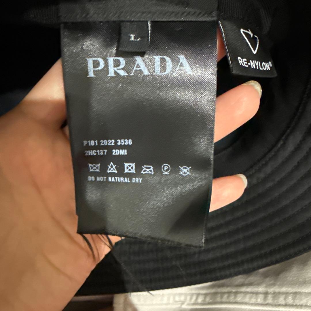 PRADA バケットハット Lサイズ RE-NYLON