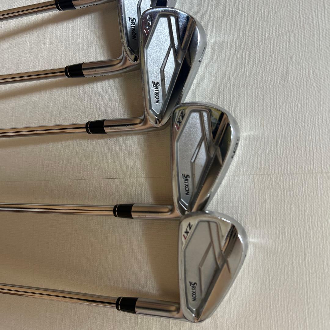 年内限定　スリクソン　ZX7 ダイナミックゴールドツアーイシュー　5-Pセット