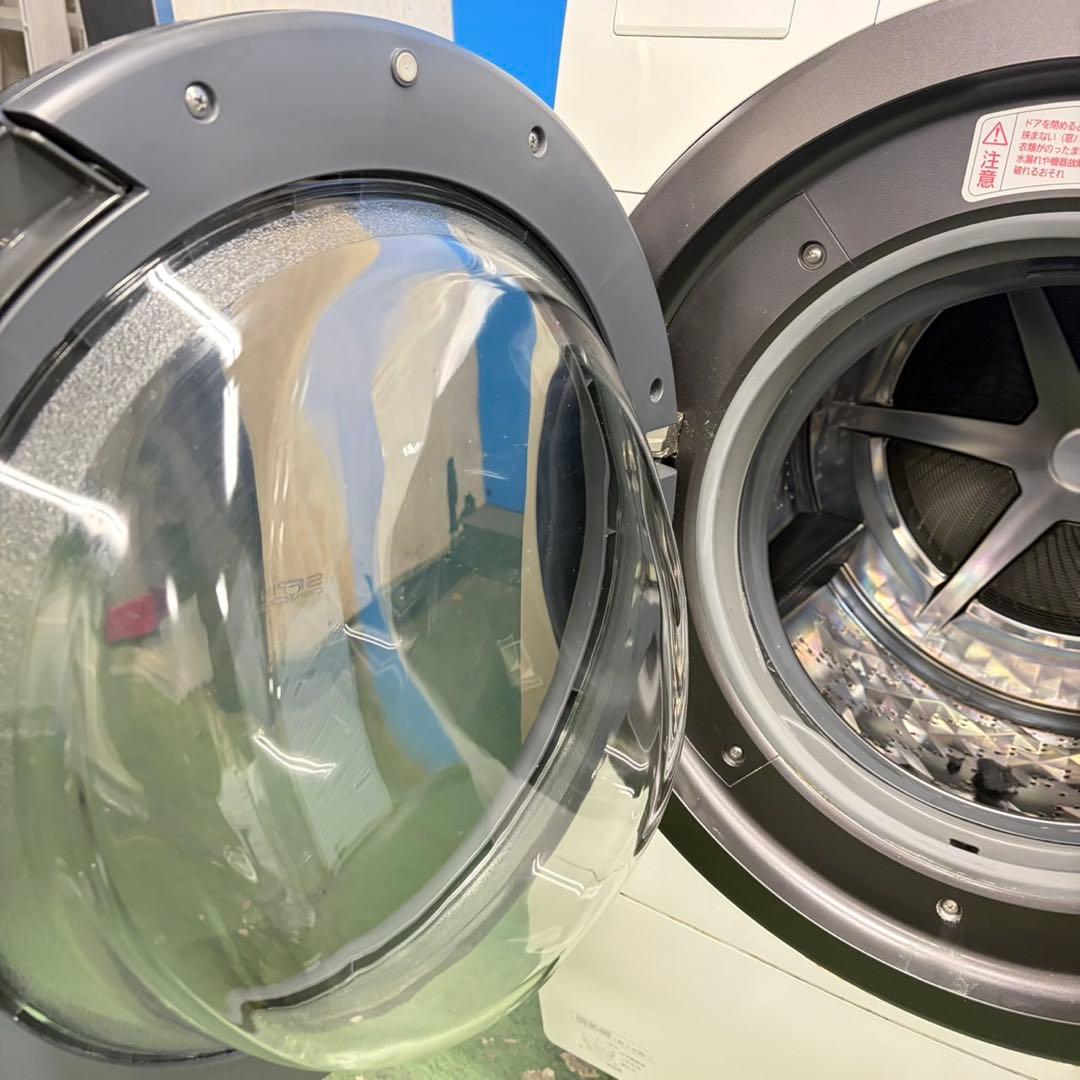715 ドラム式洗濯機　容量10kg 乾燥6kg 極美品　6ヶ月保証付　左開き